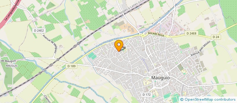 localisation de l'entreprise SCI CEJEM  MAUGUIO