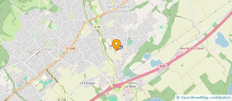 localisation de l'entreprise SCI CEJI  SAINT-NAZAIRE-LES-EYMES