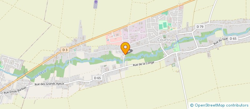 localisation de l'entreprise SCI CEJIMA  COURTISOLS