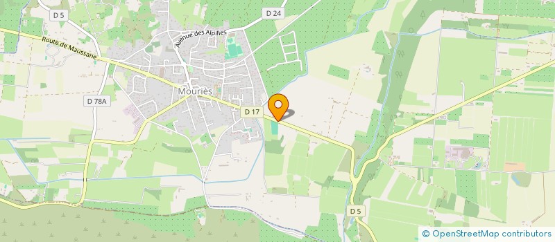 localisation de l'entreprise SCI CEJIMO  MOURIES