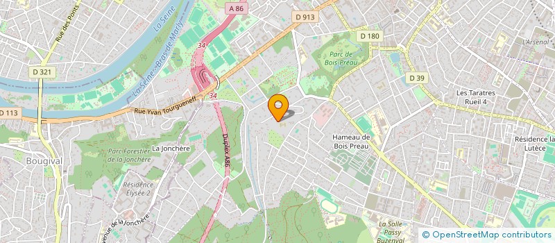 localisation de l'entreprise SCI CEJIPNO à RUEIL-MALMAISON