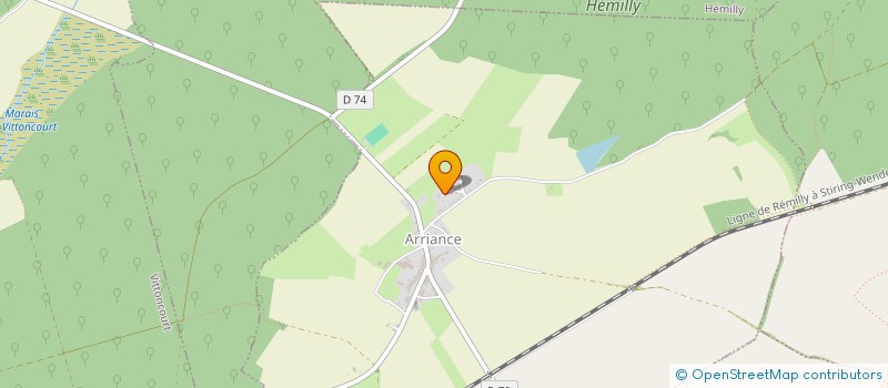 localisation de l'entreprise SCI CEJOLY  ARRIANCE