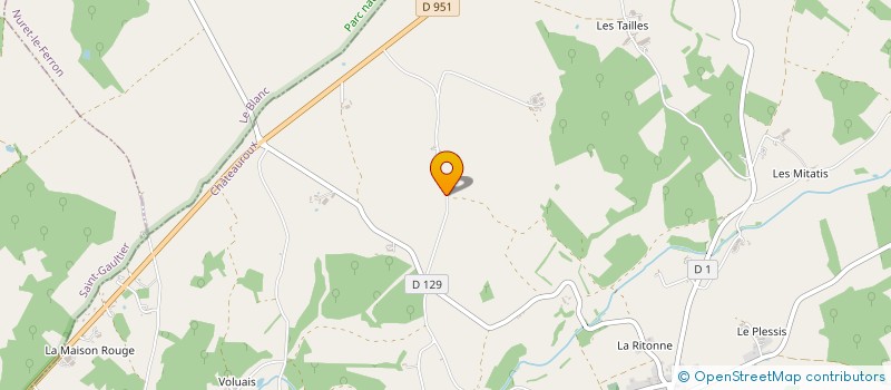 localisation de l'entreprise SCI CEL à CHASSENEUIL