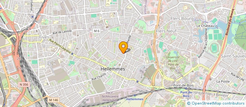 localisation de l'entreprise SCI CELACANTE à LILLE
