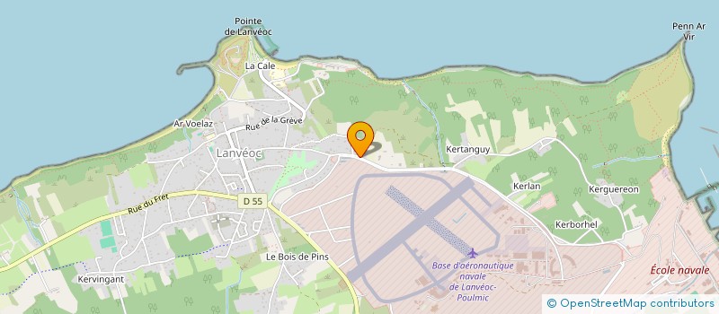 localisation de l'entreprise SCI CELADON  LANVEOC