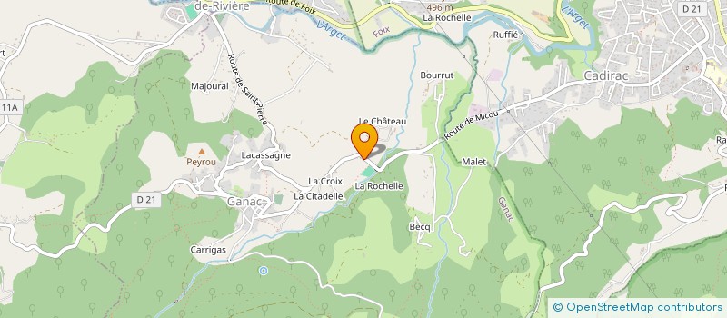 localisation de l'entreprise SCI CELAMAGE à SAINT-PAUL-DE-JARRAT
