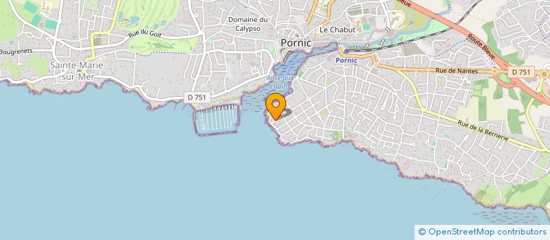 localisation de l'entreprise SCI CELANCETINE  PORNIC