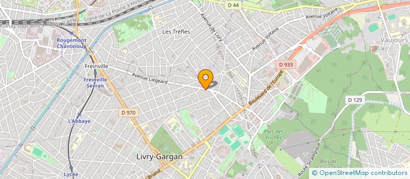 localisation de l'entreprise SCI CELANDINE à LIVRY-GARGAN