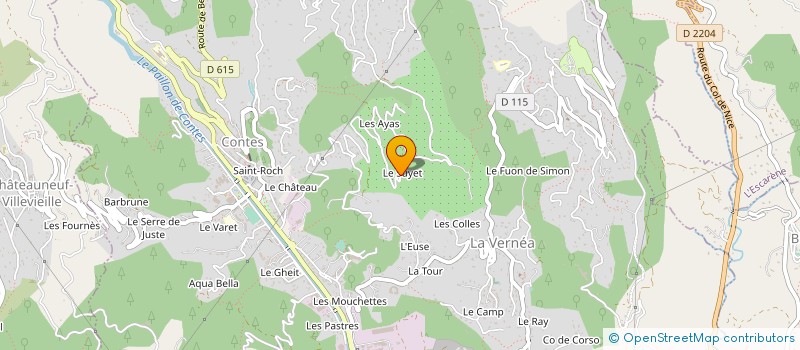 localisation de l'entreprise SCI CELANEEMA  L'ESCARENE