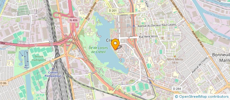localisation de l'entreprise SCI CELANIE à CRETEIL