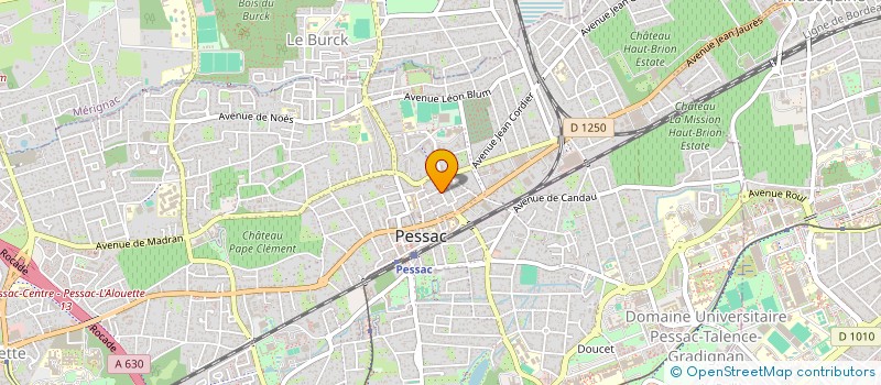 localisation de l'entreprise SCI CELANIJA  PESSAC