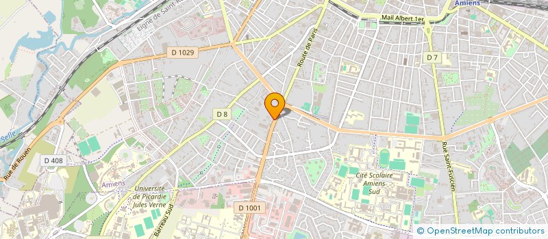 localisation de l'entreprise SCI CELAR à AMIENS