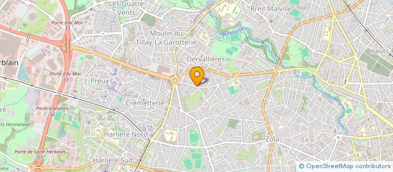 localisation de l'entreprise SCI CELAU  NANTES