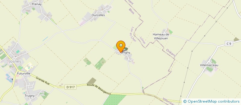 localisation de l'entreprise SCI CELAURTIF  JOSNES