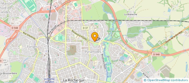 localisation de l'entreprise SCI CELAVI à LA ROCHE-SUR-YON