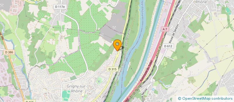 localisation de l'entreprise SCI CELAYA  GRIGNY