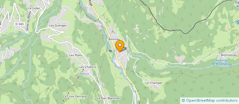 localisation de l'entreprise SCI CELCO  SAINT-GERVAIS-LES-BAINS