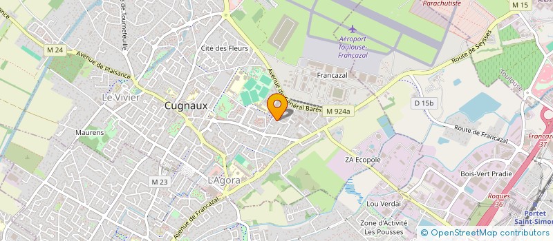 localisation de l'entreprise SCI CELEADE  ASSERAC