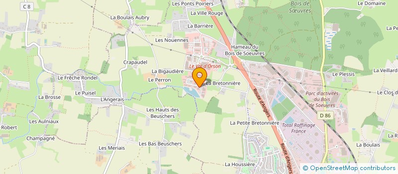 localisation de l'entreprise SCI CELEBI  VERN-SUR-SEICHE