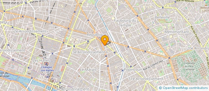 localisation de l'entreprise SCI CELEMIANNA  PARIS