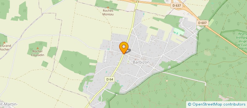 localisation de l'entreprise SCI CELENA PRESTIGE IMMOBILIER  BARBIZON