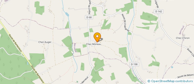 localisation de l'entreprise SCI CELENE à SAUVIGNAC