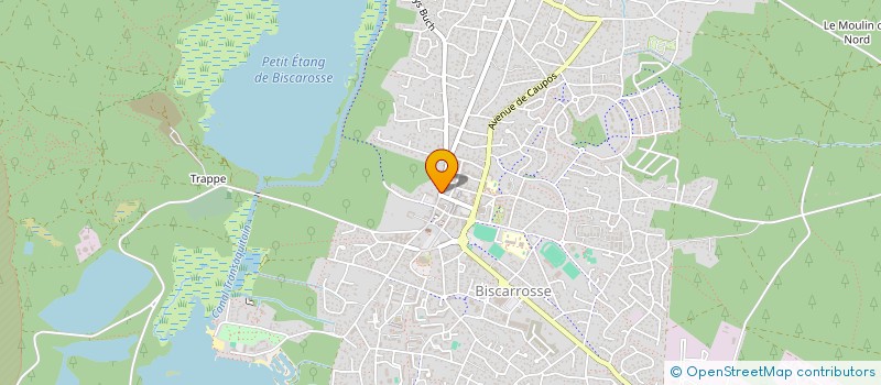 localisation de l'entreprise SCI CELENN  BISCARROSSE