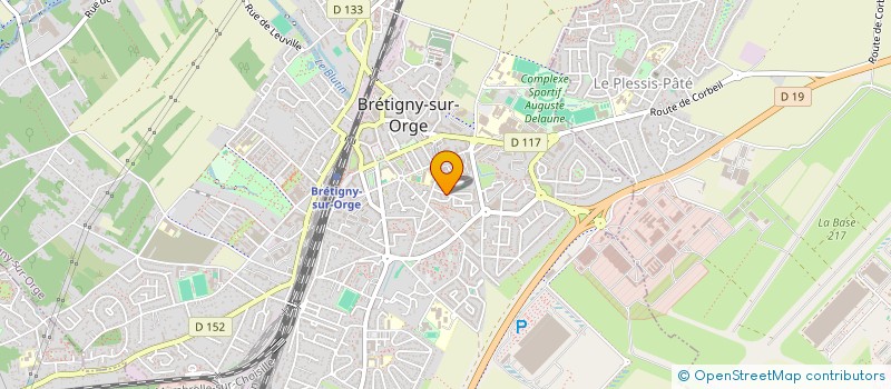 localisation de l'entreprise SCI CELENNI à BRETIGNY-SUR-ORGE