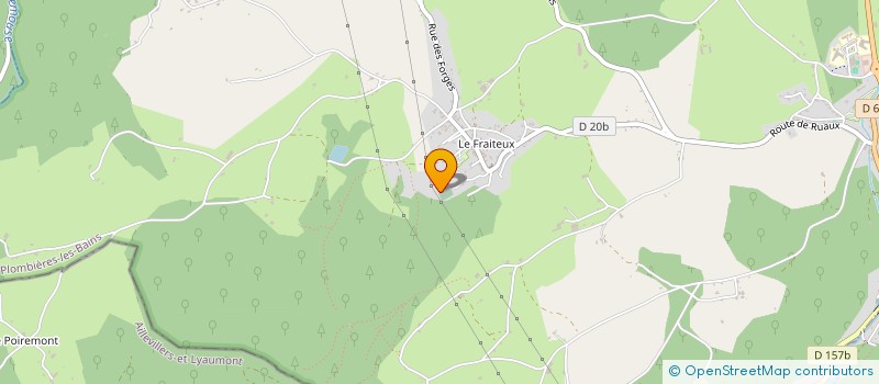 localisation de l'entreprise SCI CELEO  PLOMBIERES-LES-BAINS