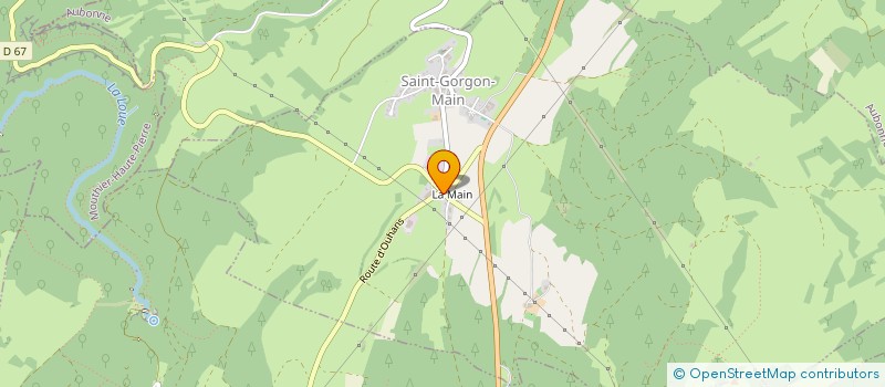 localisation de l'entreprise SCI CELESIMA  SAINT-GORGON-MAIN