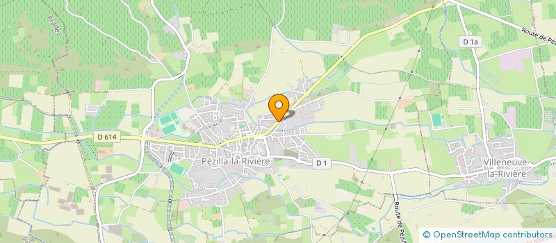 localisation de l'entreprise SCI CELESTA  PEZILLA-LA-RIVIERE