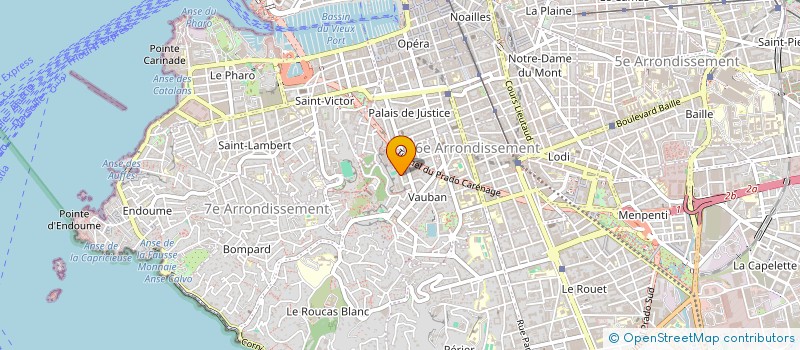 localisation de l'entreprise SCI CELESTE à MARSEILLE