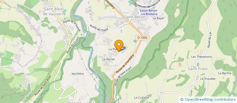 localisation de l'entreprise SCI CELESTINS  SAINT-BERON