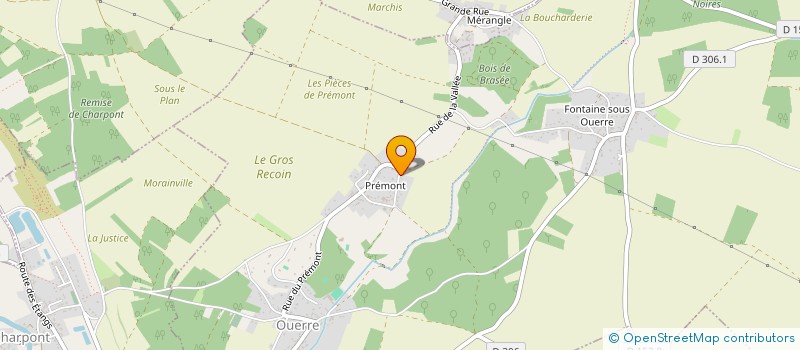 localisation de l'entreprise SCI CELIA à OUERRE