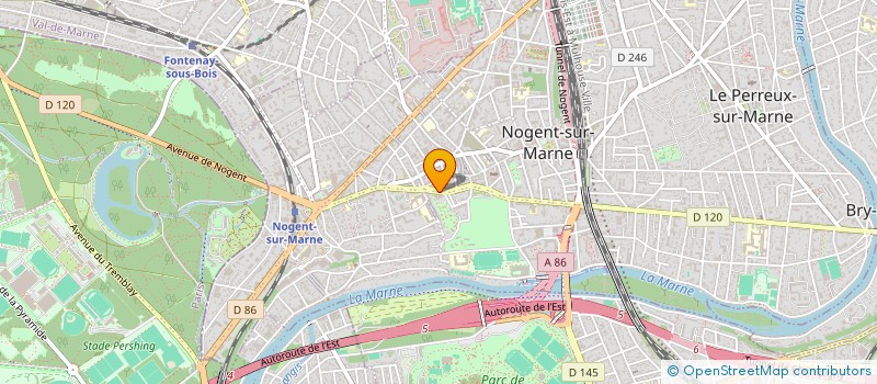 localisation de l'entreprise SCI CELIA  NOGENT-SUR-MARNE