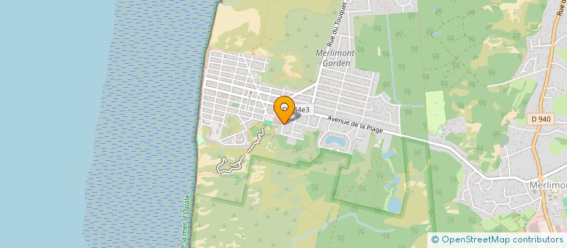 localisation de l'entreprise SCI CELIA  MERLIMONT