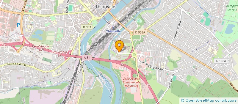 localisation de l'entreprise SCI CELIA  YUTZ