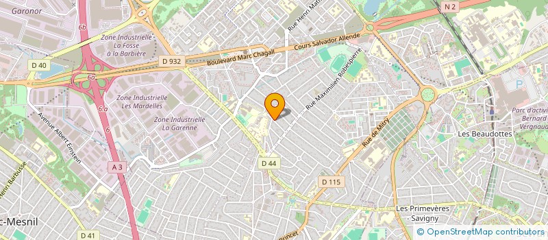 localisation de l'entreprise SCI CELIA à AULNAY-SOUS-BOIS