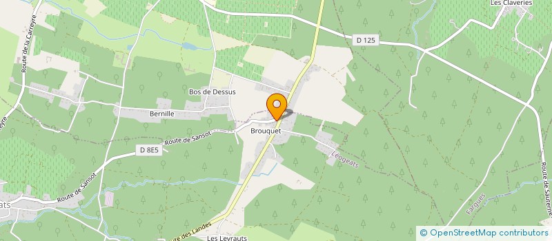 localisation de l'entreprise SCI CELIA  LEOGEATS