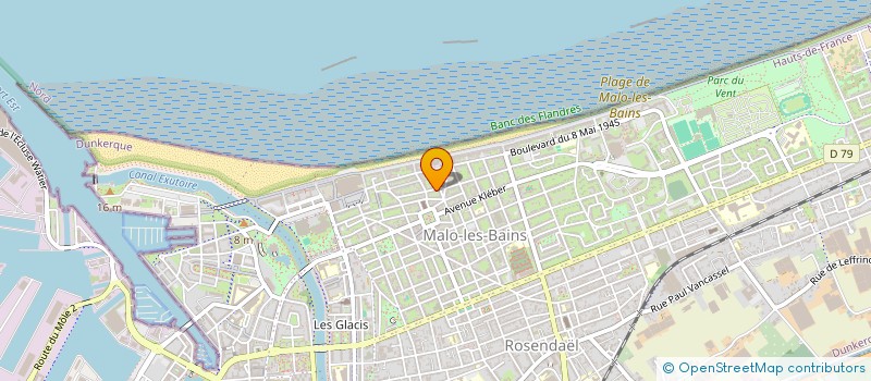 localisation de l'entreprise SCI CELIAL à DUNKERQUE