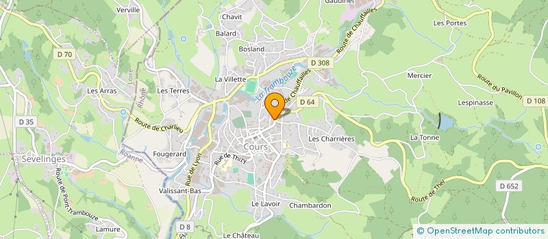 localisation de l'entreprise SCI CELIAN  COURS