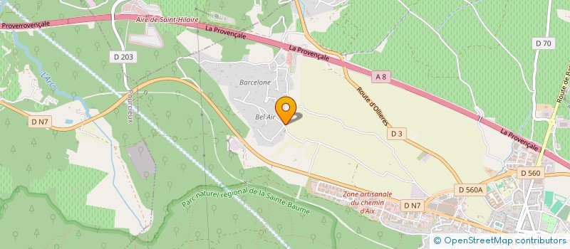 localisation de l'entreprise SCI CELIANDE  SAINT-MAXIMIN-LA-SAINTE-BAUME