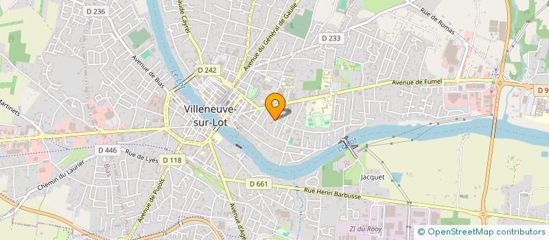 localisation de l'entreprise SCI CELICHA  VILLENEUVE-SUR-LOT