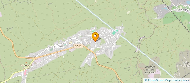 localisation de l'entreprise SCI CELICIA  LE ROVE