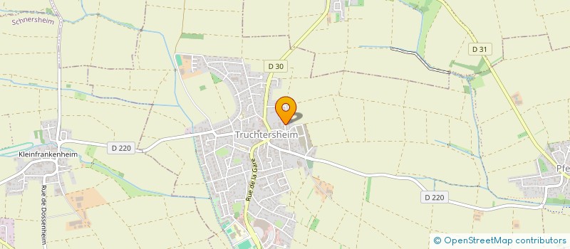 localisation de l'entreprise SCI CELICKA  BAGNOLS-EN-FORET