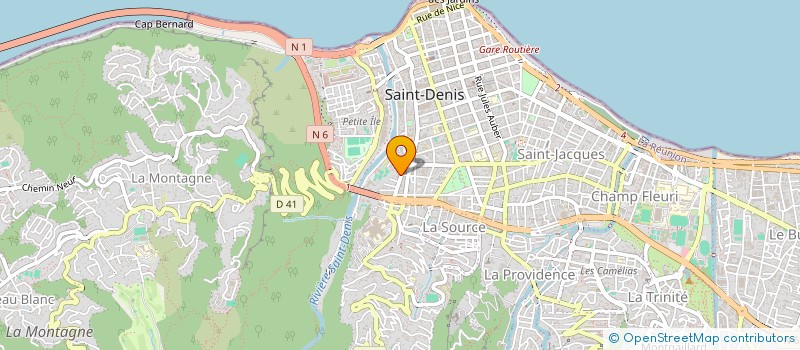 localisation de l'entreprise SCI CELICLEM 1707 à SAINT-DENIS
