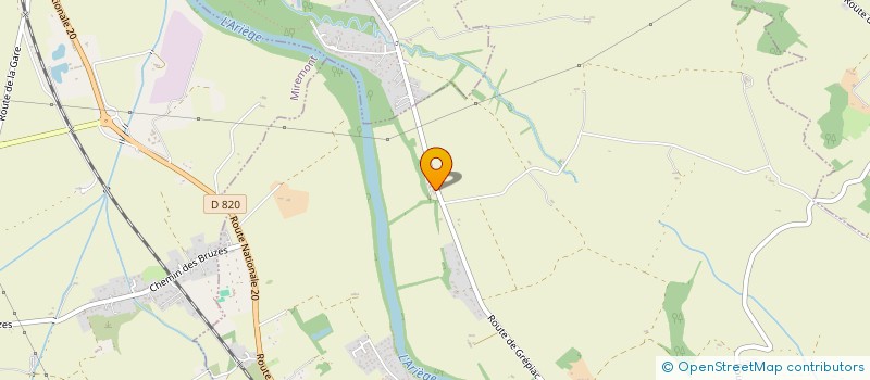 localisation de l'entreprise SCI CELIER  AUTERIVE