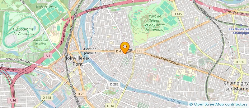 localisation de l'entreprise SCI CELIFI à JOINVILLE-LE-PONT