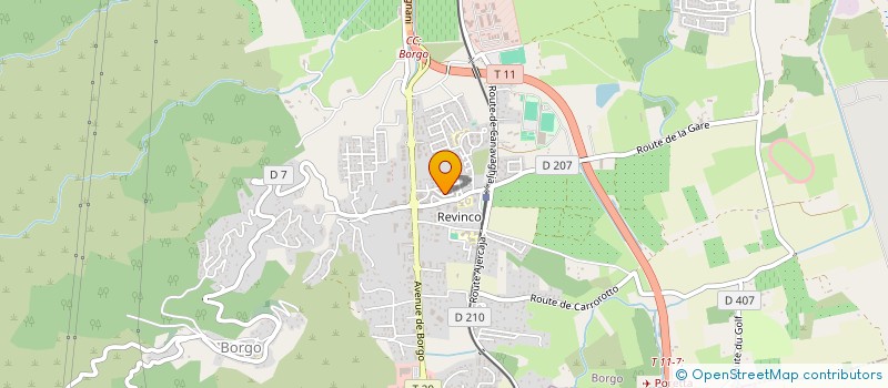 localisation de l'entreprise SCI CELIFLO à BORGO