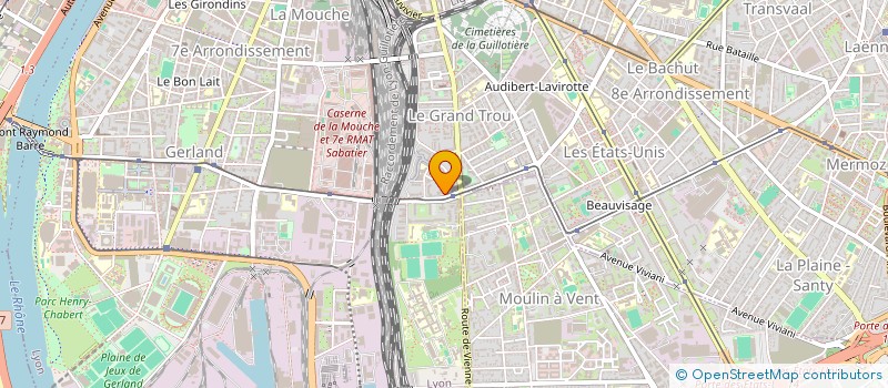 localisation de l'entreprise SCI CELIK IMMOBILIER  LYON